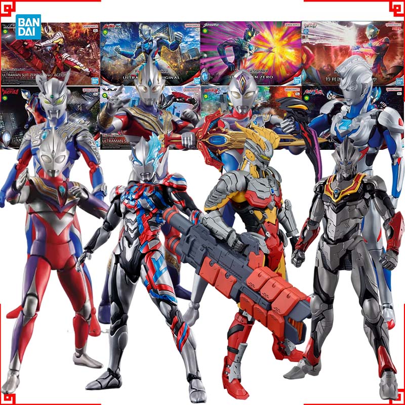 Model Kit Ultraman Zero - Bandai Ultraman Model Kit FRS Tiga