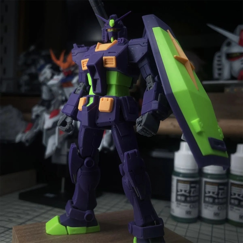 Model Kit Eva 00 - HG 1/144 RX-78-2 GTO Yuanzu EVA