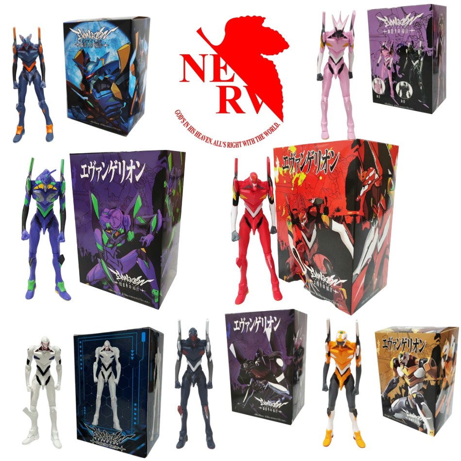 Model Kit Eva 00 - 7 styles Anime Figure EVA Genesis
