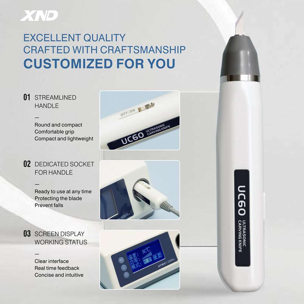 Hobby Knife Blade - XND Ultrasonic Cutting Knife for Plastic