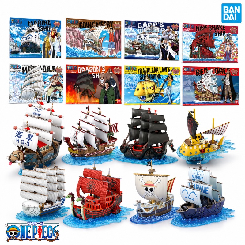 Model Kit One Piece Ship - Bandai Genuine One Piece Grand Ship
