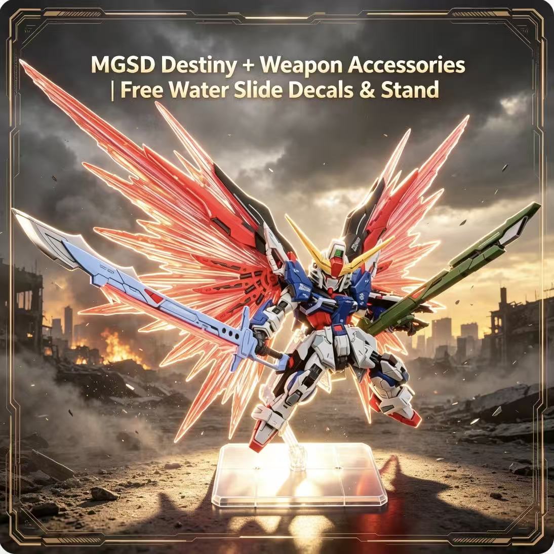 Model Kit Zeus - X42S MGSD KO Destiny Zgmf A-Gxq754