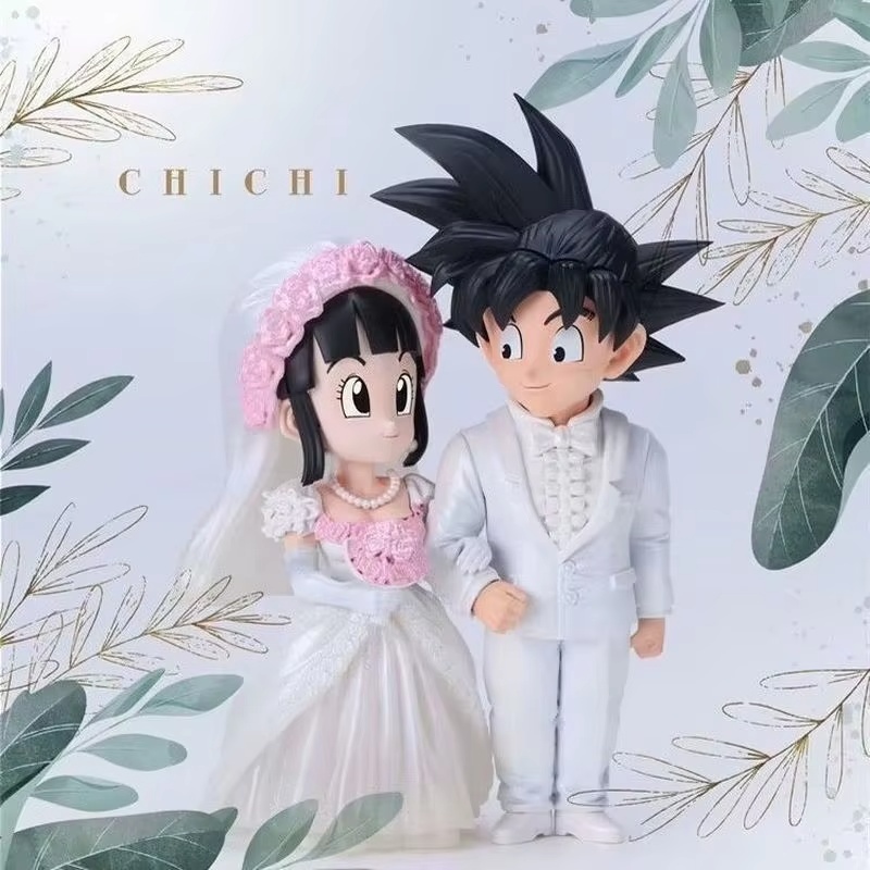 Model Kit Zoid - Son Goku and Chichi Wedding Mariage