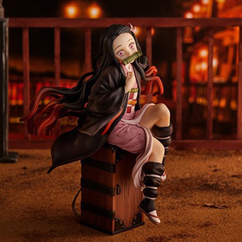 Model Kit Kaiju No 8 - 15CM Demon Slayer Kamado Nezuko Sitting