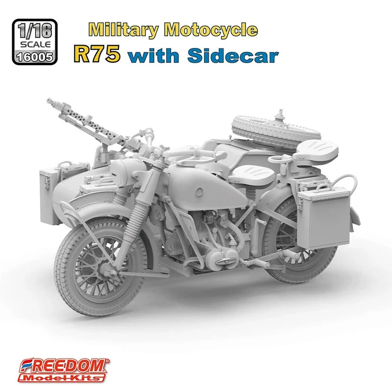 Freedom F16005 1/35 Scale  R75 - Model Kit History review and price