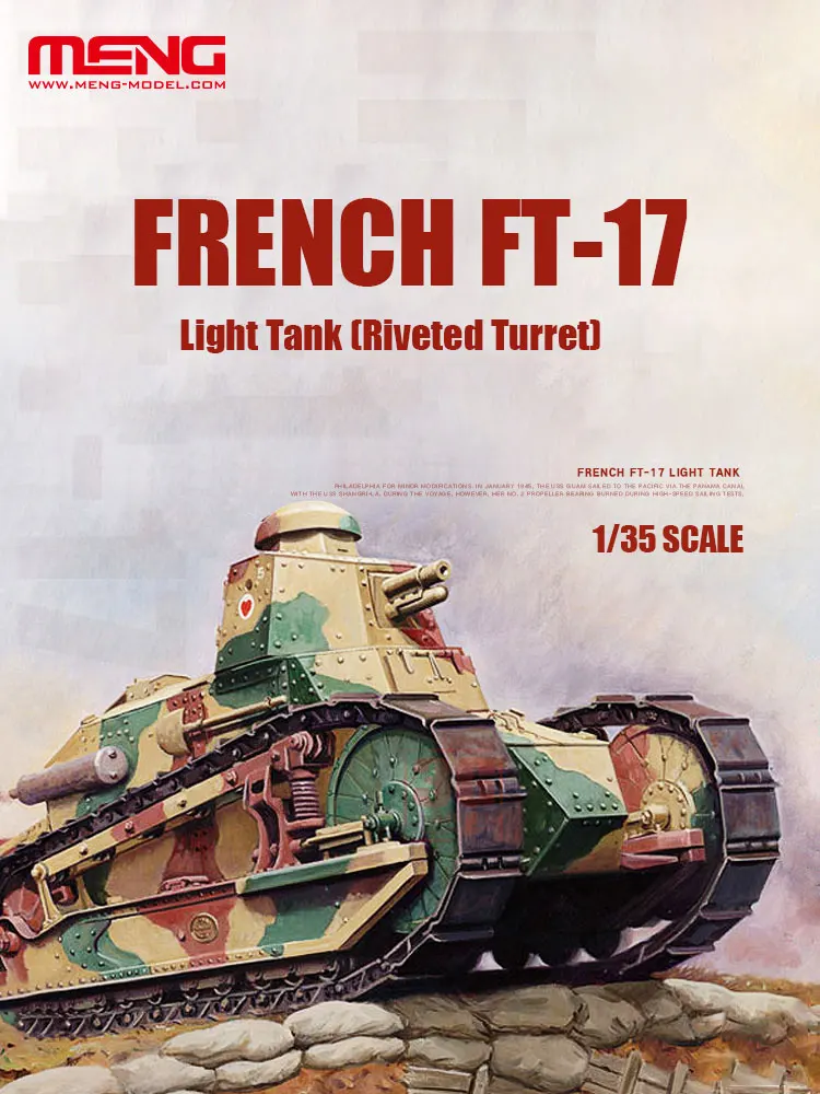 MENG Assembled Model Kit TS-01 - Model Kit History review and price