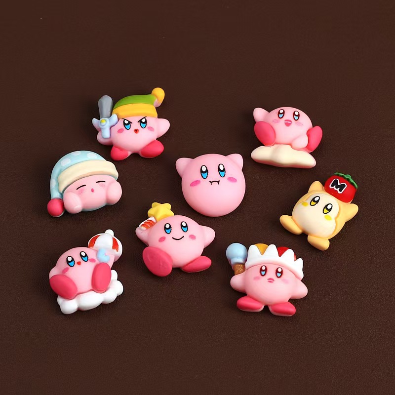 8Pcs/Set Cartoon Cute Anime Fi - Model Kit Kirby review and price