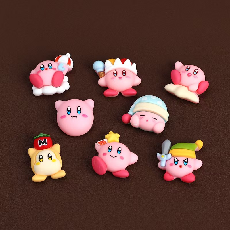 8Pcs/Set Cartoon Cute Anime Fi - Model Kit Kirby review and price