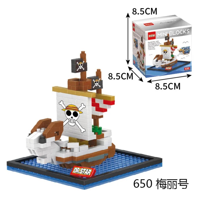DR.STAR DIY 649-660 ONE PIECE  - Model Kit One Piece Ship review and price