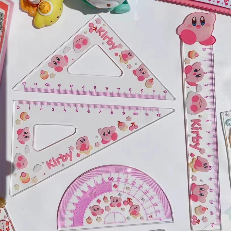 4PCS Kirbys Ruler Set Cute Stu - Model Kit Kirby review and price