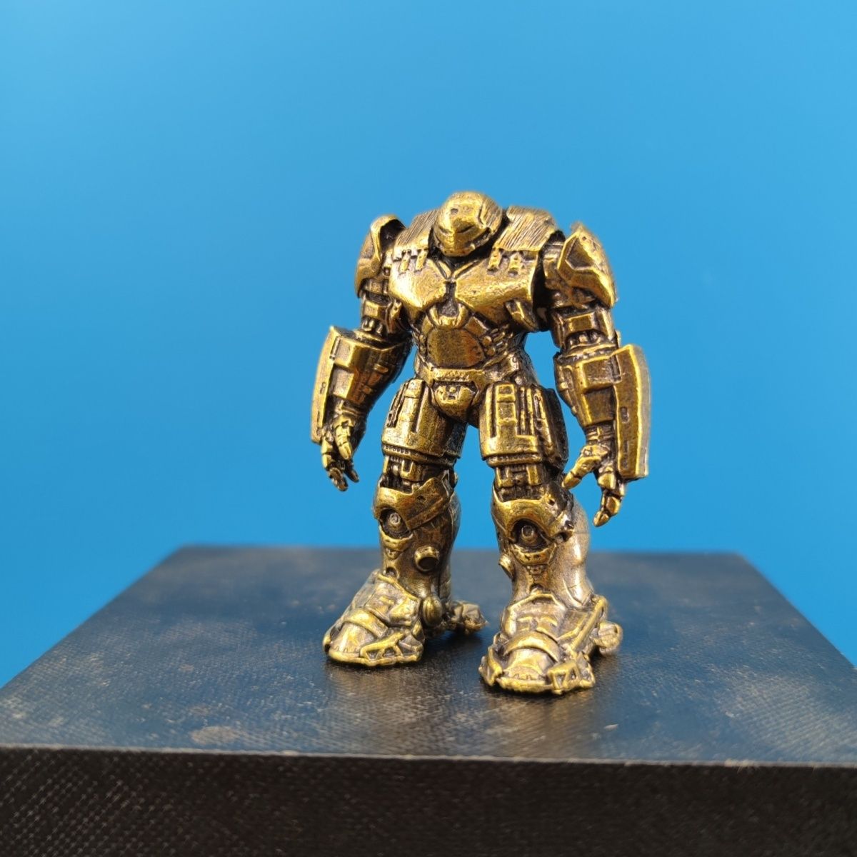 55mm Copper Sculpture Soldier  - Model Kit History review and price