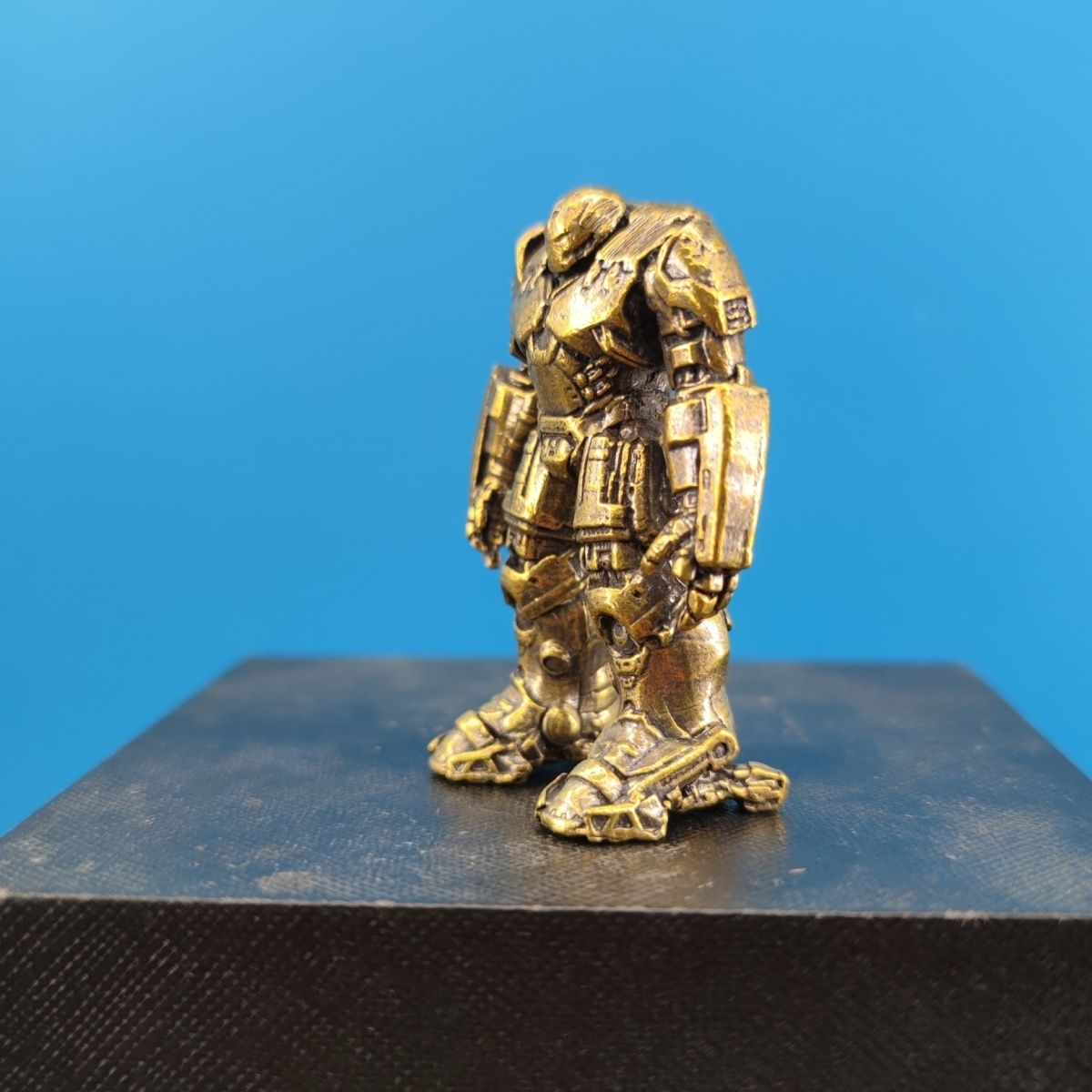 55mm Copper Sculpture Soldier  - Model Kit History review and price