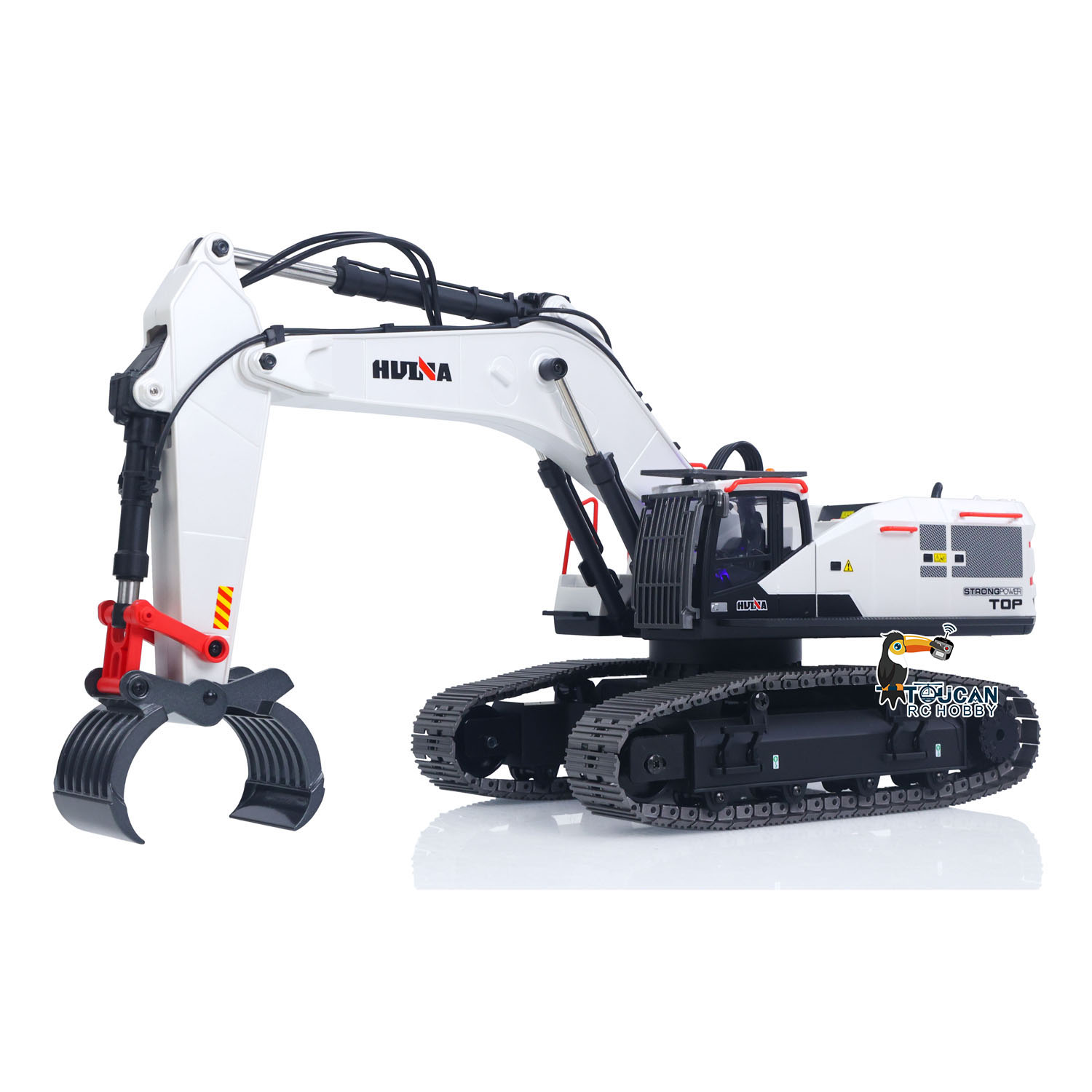 RC Excavator 1/14 HUINA Metal  - Model Kit Excavator review and price
