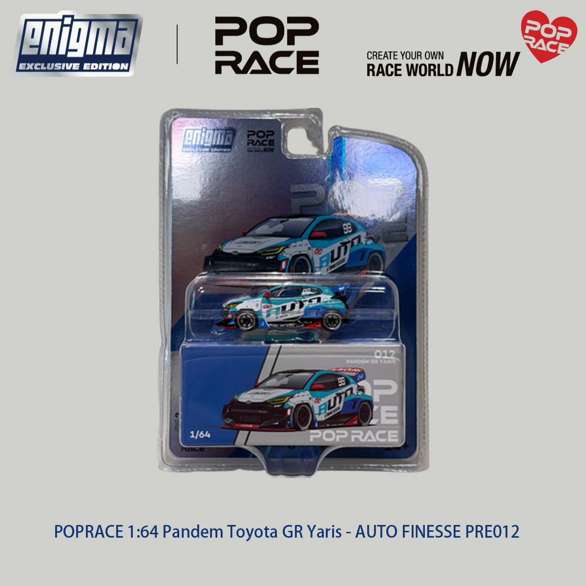 POP RACE 1:64 Blister Pack Set - Model Kit Car review and price