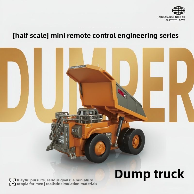 1:64 Metal RC Engineering Car  - Model Kit Excavator review and price