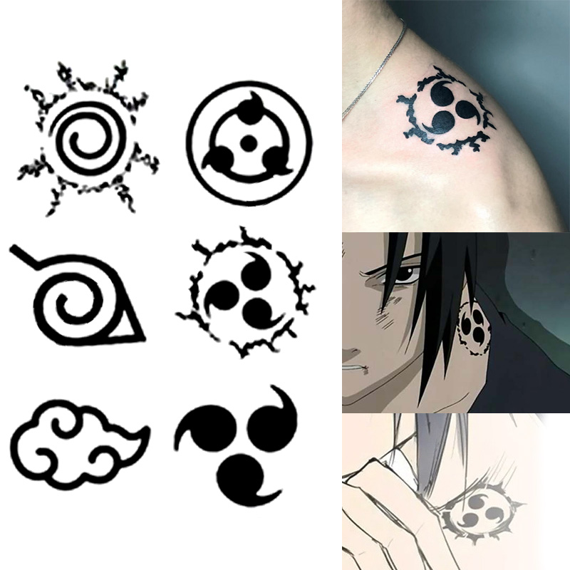 Anime Naruto Tattoo Stickers T - Logo Model Kit review and price