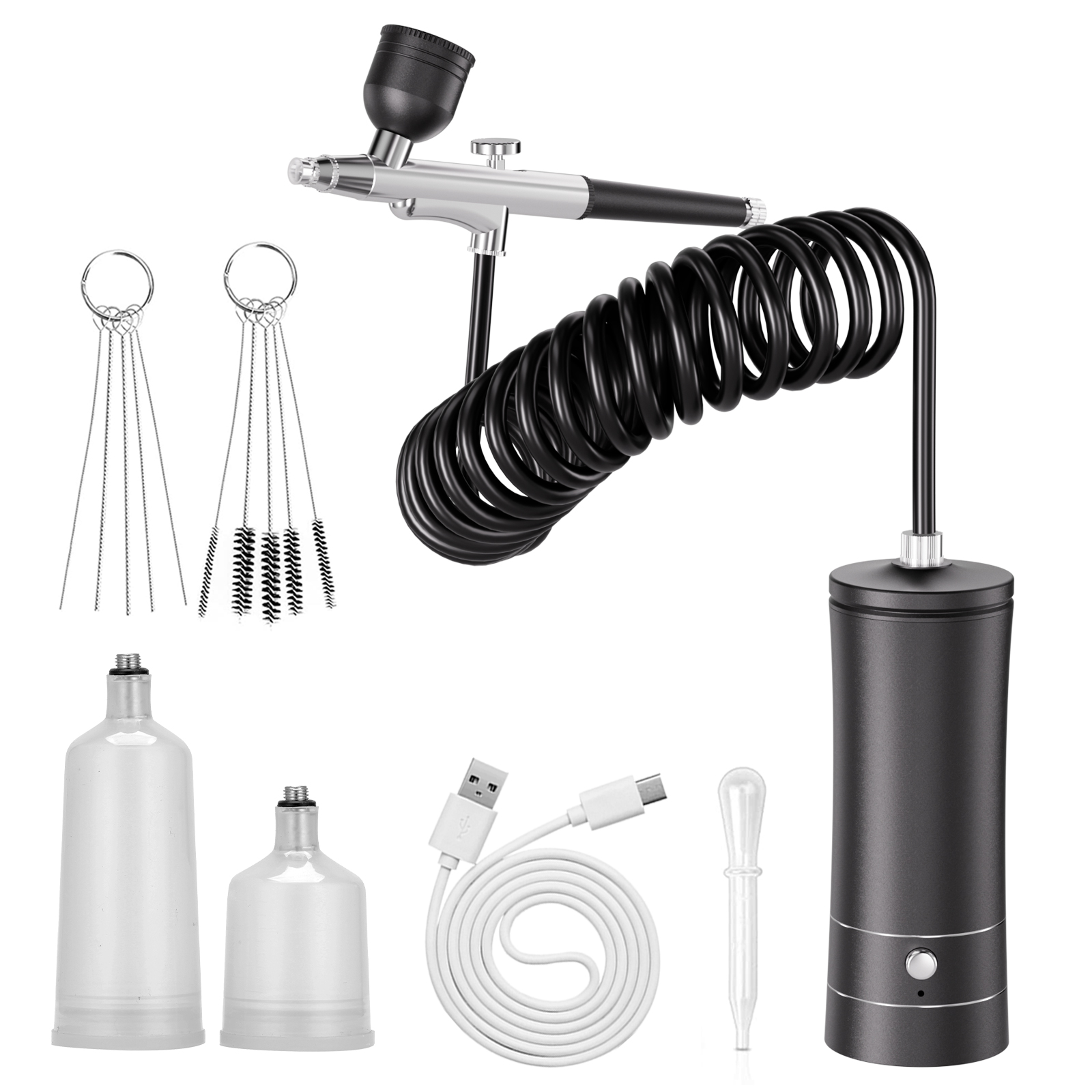 Cordless Airbrush Kit with Com - Airbrush Compressor Kit review and price