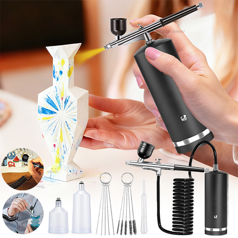 Airbrush with Compressor Paint - Airbrush Compressor Kit review and price