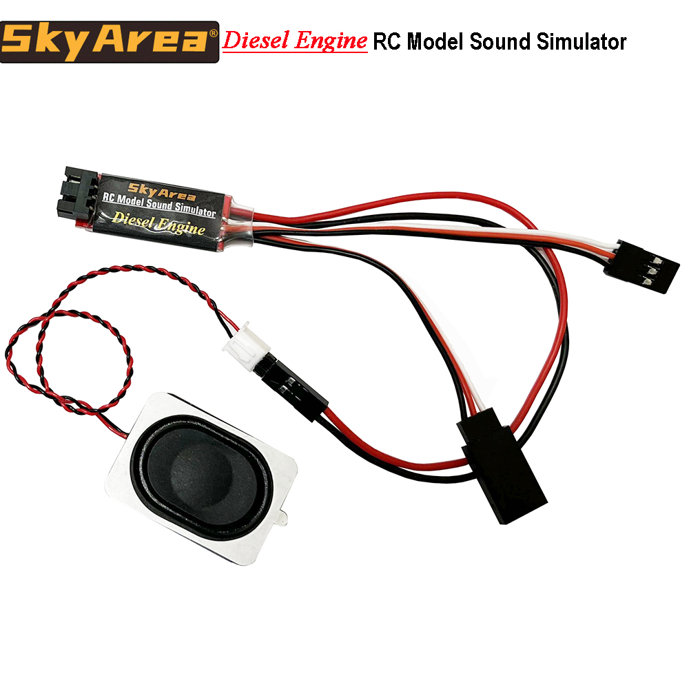 RC Diesel Engine Sound Module  - Model Kit Excavator review and price