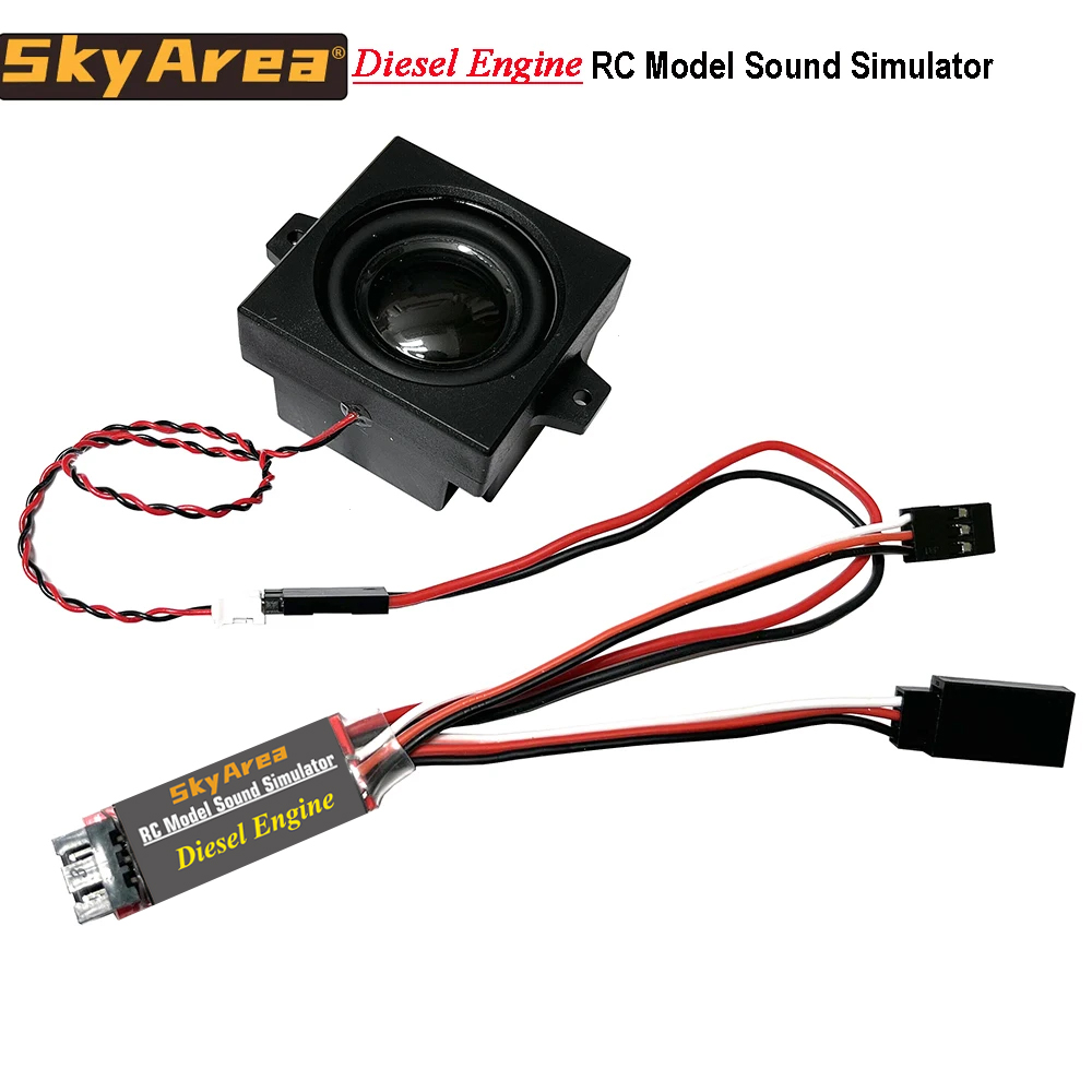 RC Diesel Engine Sound Module  - Model Kit Excavator review and price