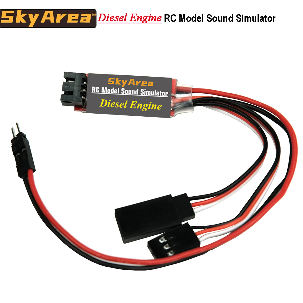 RC Diesel Engine Sound Module  - Model Kit Excavator review and price