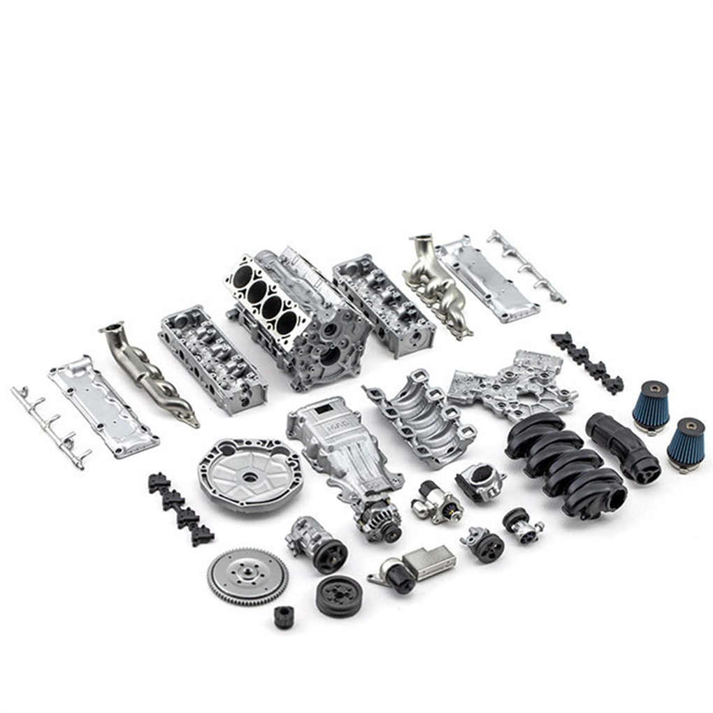 DIY MAD V8 Engine Internal Com - Model Kit Car review and price