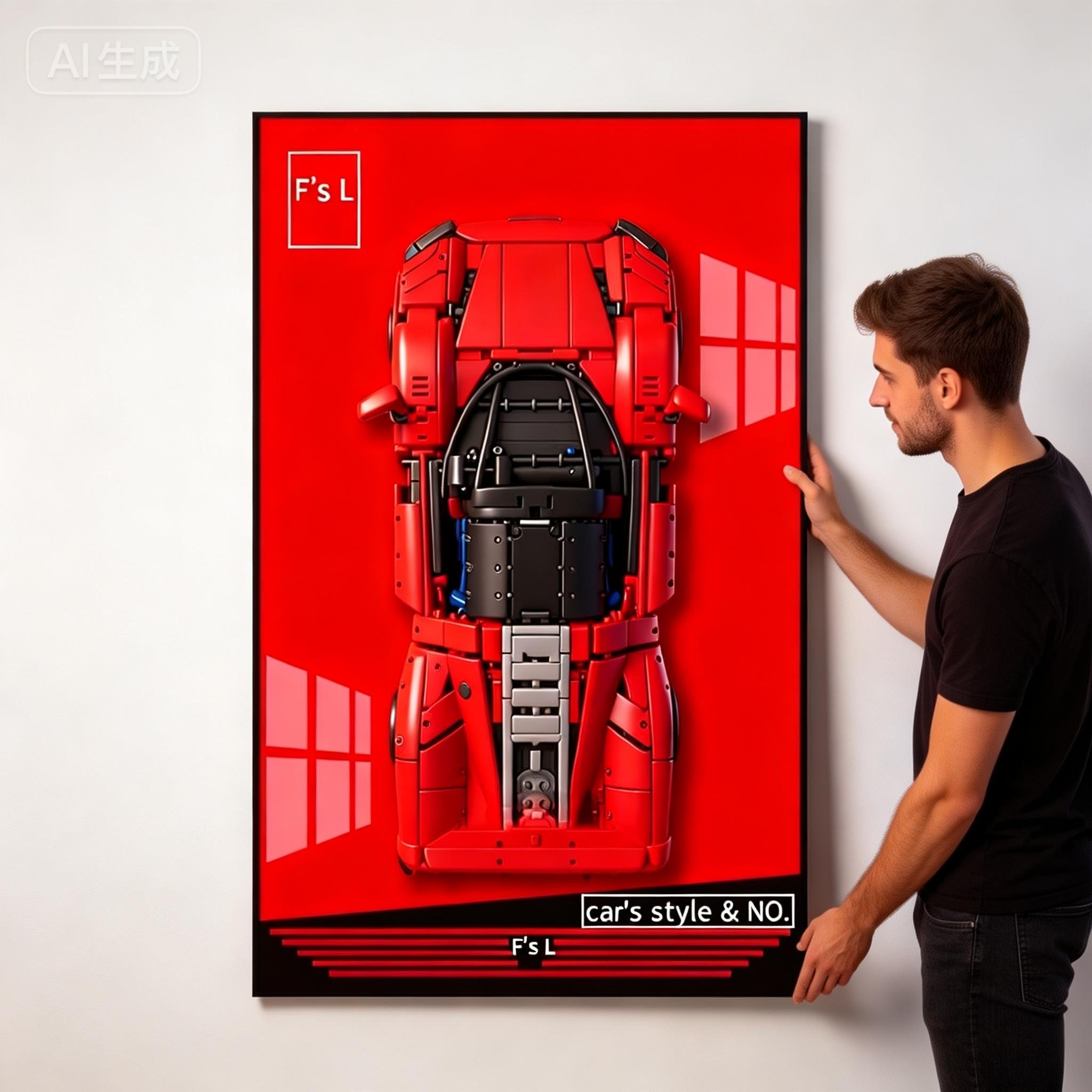 NEW Photo Frame Display Wallbo - Model Kit Ferrari review and price