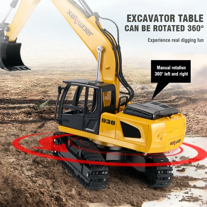 Huina Rc Excavator 1/24 9Ch Re - Model Kit Excavator review and price