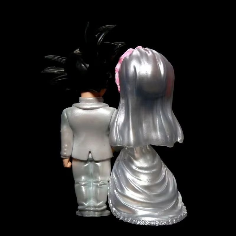 Son Goku and Chichi Wedding Ma - Model Kit Zoid review and price