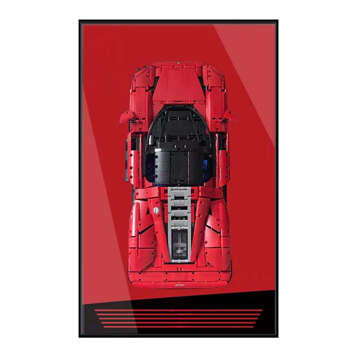 Only Display Wallboard Wall su - Model Kit Ferrari review and price