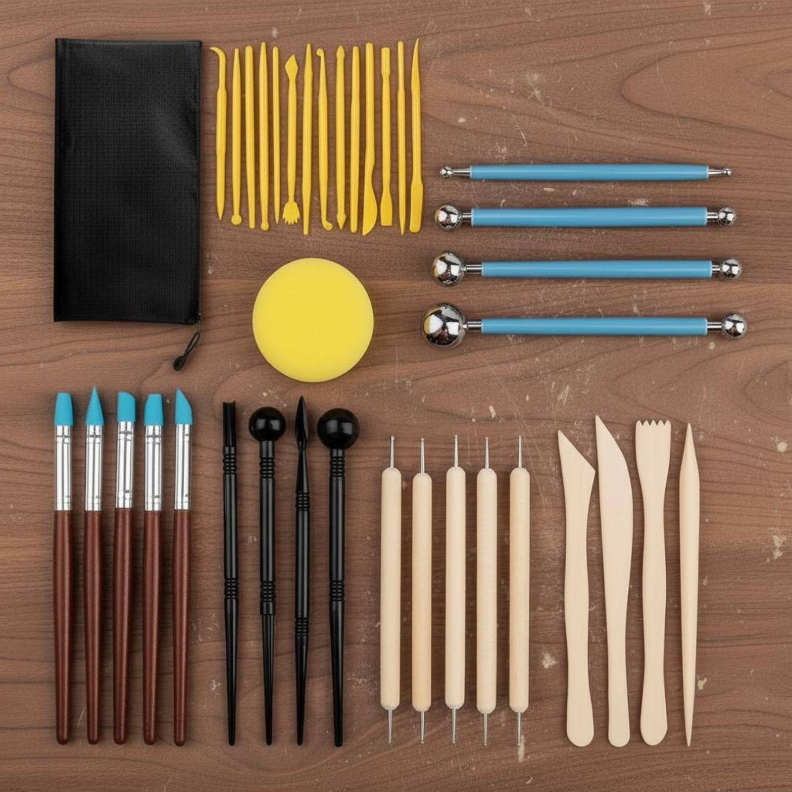 38 Pieces 38 Piece Clay Modeli - Model Kit Tools review and price
