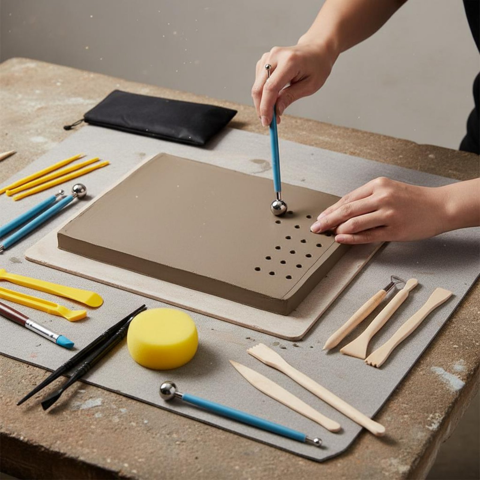 38 Pieces 38 Piece Clay Modeli - Model Kit Tools review and price