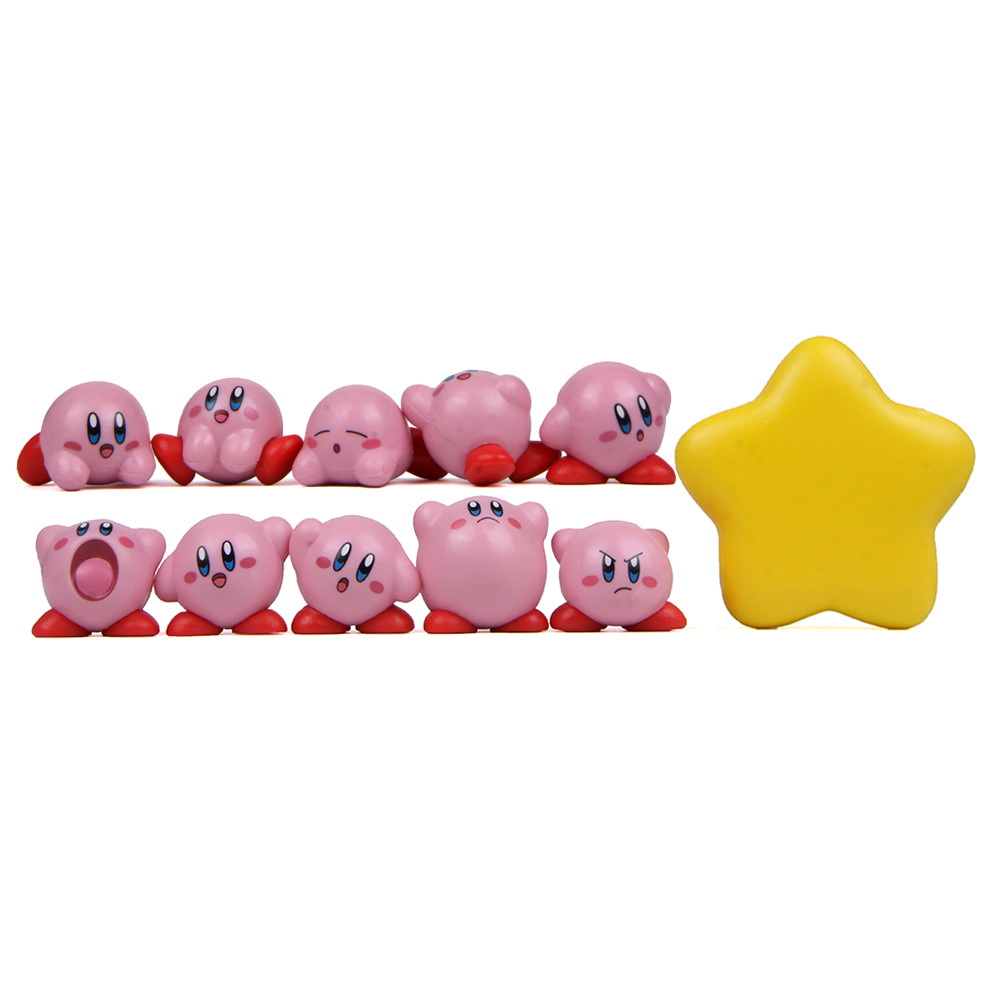 11 Pcs/Set Mini Kirby Action F - Model Kit Kirby review and price