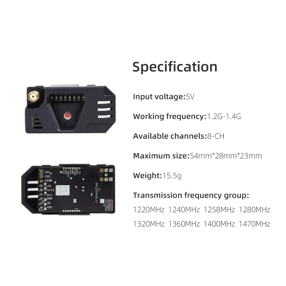 SmCpHGLRC 1.2G VRX Receiver Ki - Model Kit Zeus review and price