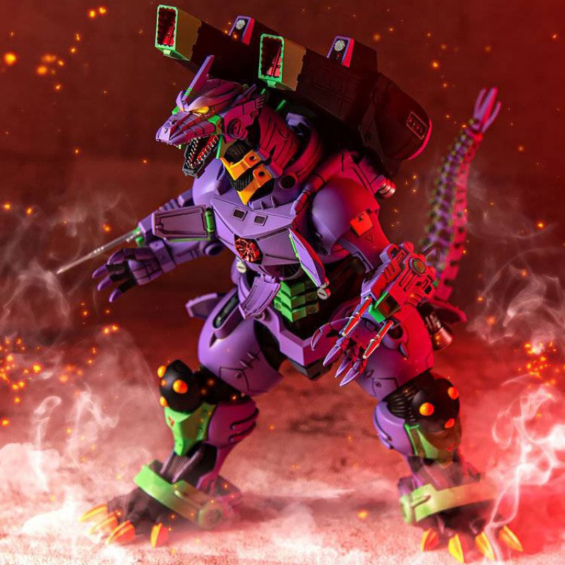Aoshima Eva 01 Mecha Godzilla  - Model Kit Eva 00 review and price