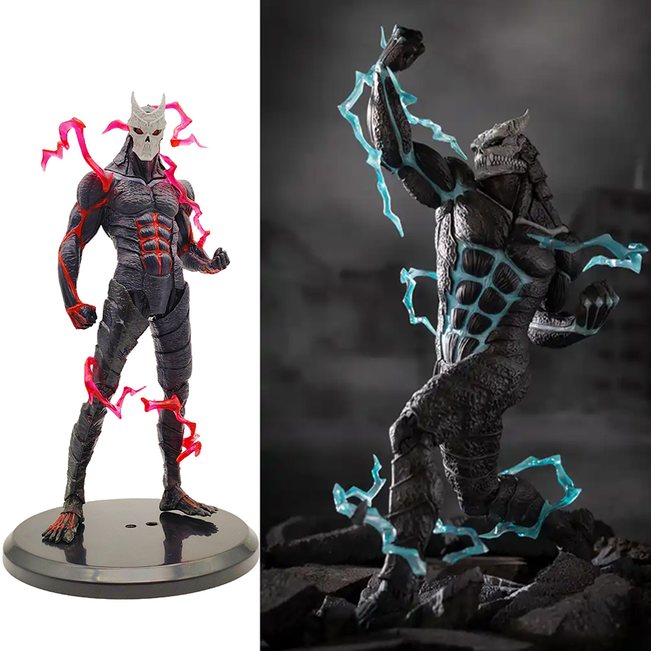 RED New Monster 8 Figure 21cm  - Model Kit Kaiju No 8 review and price