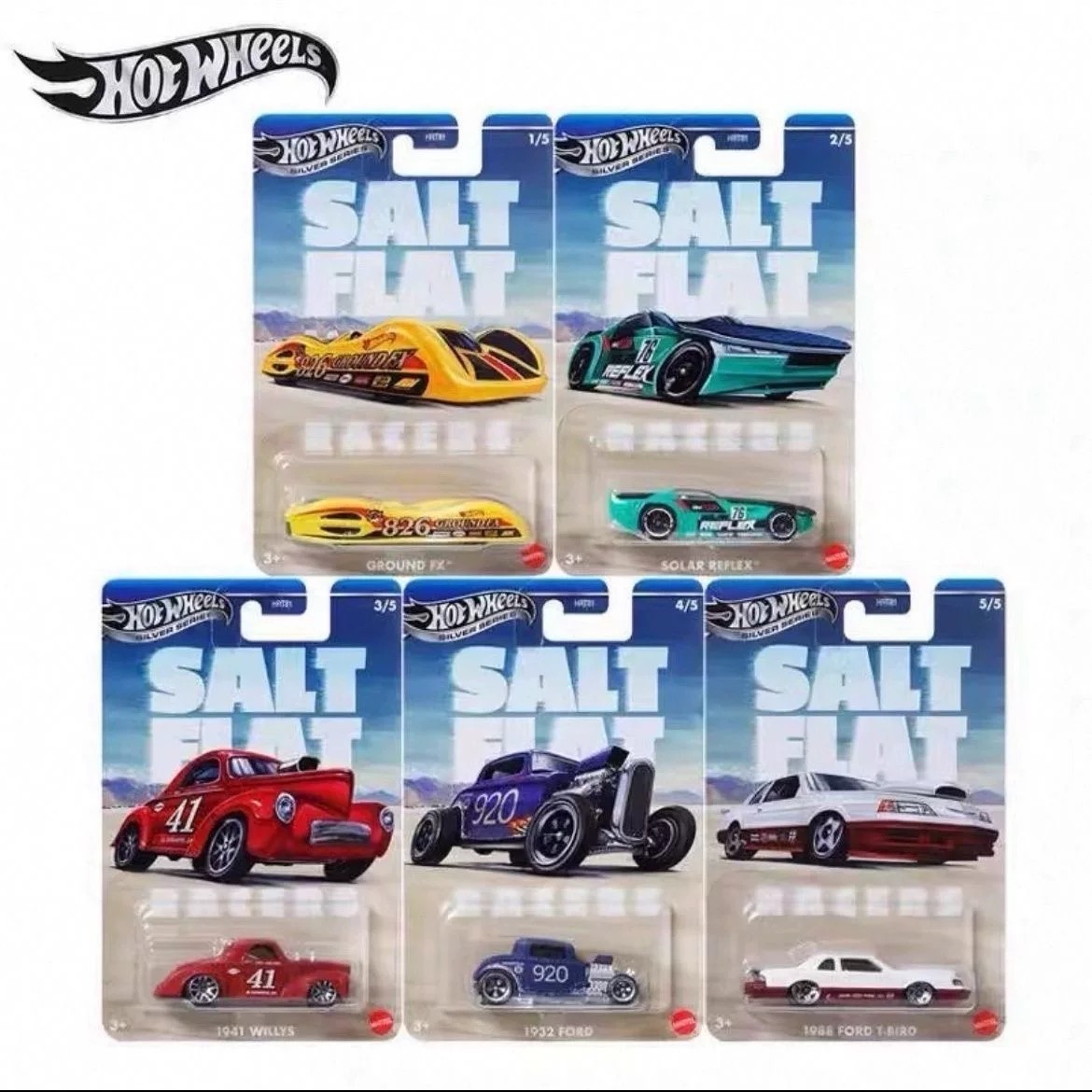 Hot Wheels HRT81 Salt Flat Rac - Logo Model Kit review and price