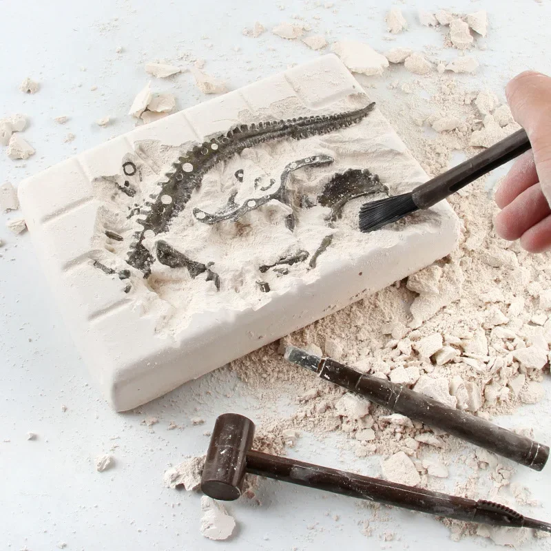Dinosaur Excavation Fossil Arc - Model Kit Excavator review and price