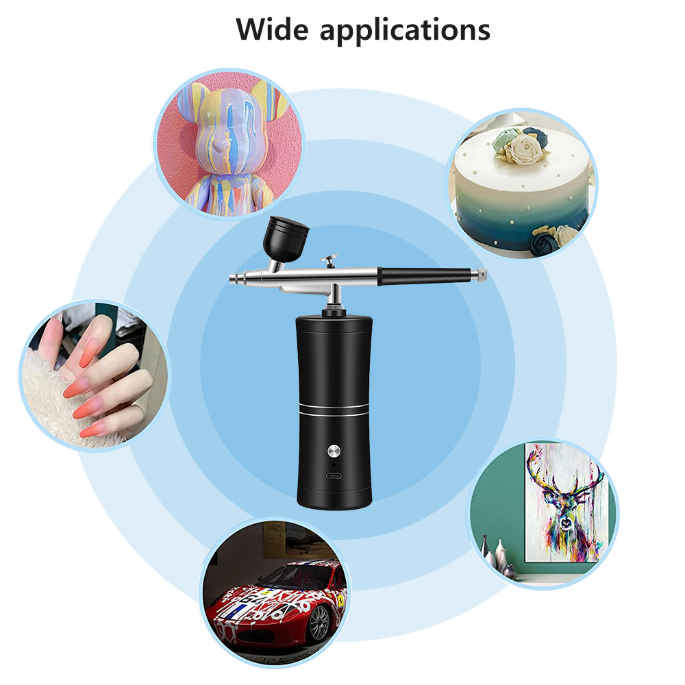 Airbrush Nail with Compressor  - Airbrush Compressor Kit review and price