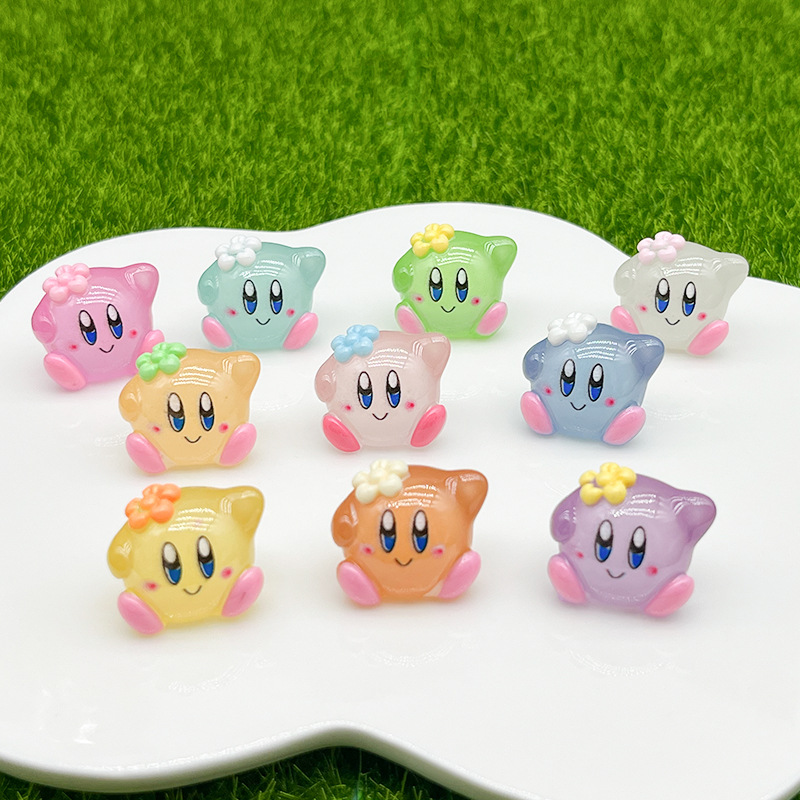 10pcs Cartoon Kirby Luminous S - Model Kit Kirby review and price