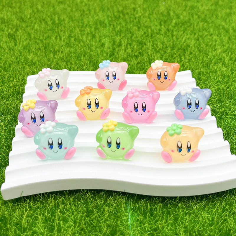 10pcs Cartoon Kirby Luminous S - Model Kit Kirby review and price