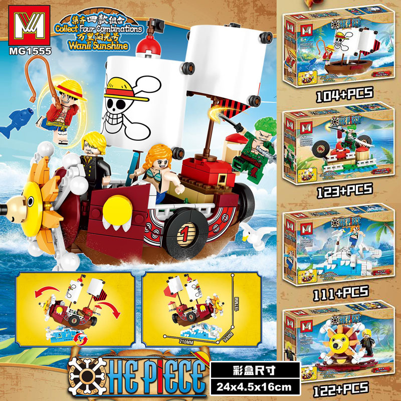 One Piece Wanli Pirate Ship Sa - Model Kit One Piece Ship review and price