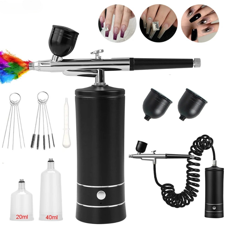 Airbrush Nail Art Painting Kit - Airbrush Compressor Kit review and price