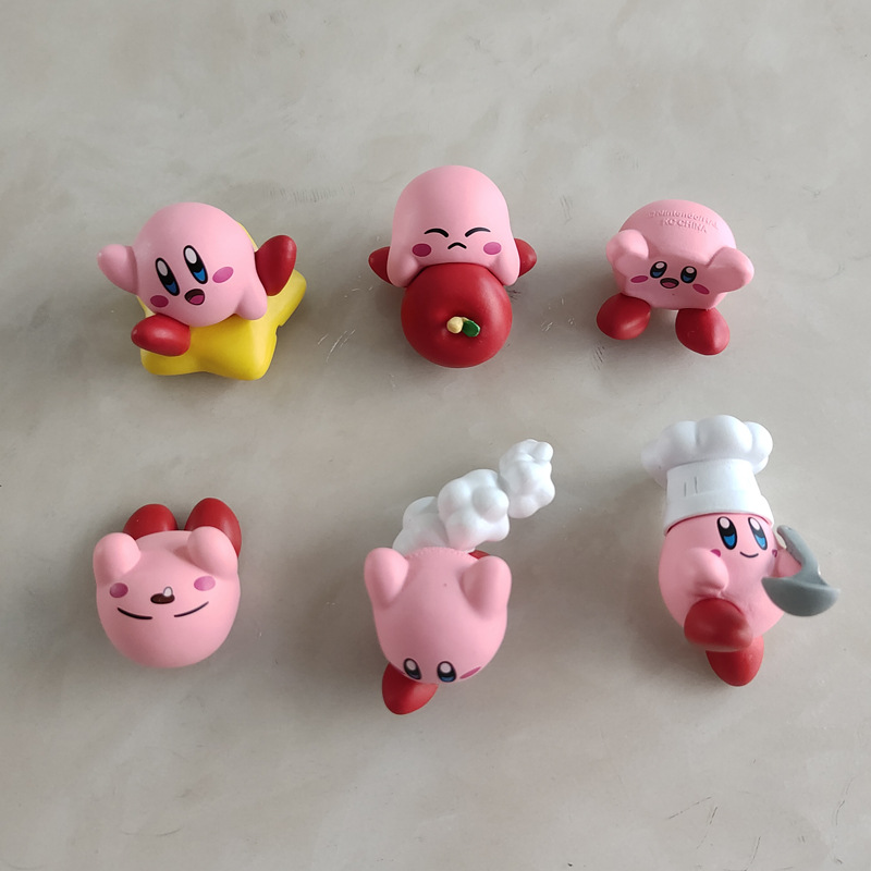 6PCS Set Kawaii Kirby Gashapon - Model Kit Kirby review and price