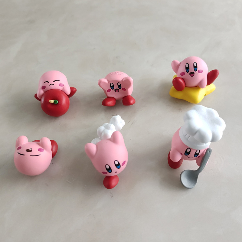 6PCS Set Kawaii Kirby Gashapon - Model Kit Kirby review and price