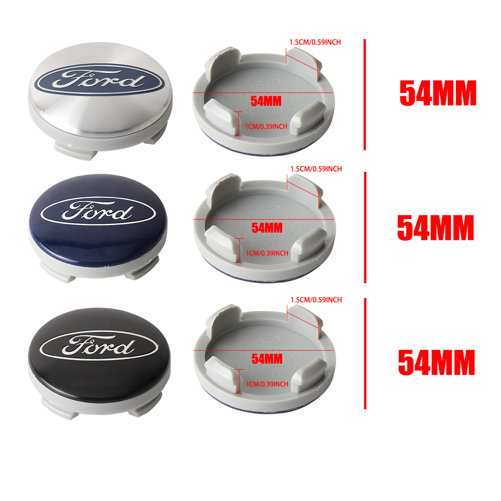 4pcs 54mm Hub Centre Rim Cover - Logo Model Kit review and price