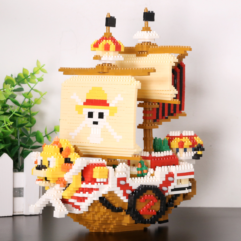One Piece Building Blocks Luff - Model Kit One Piece Ship review and price