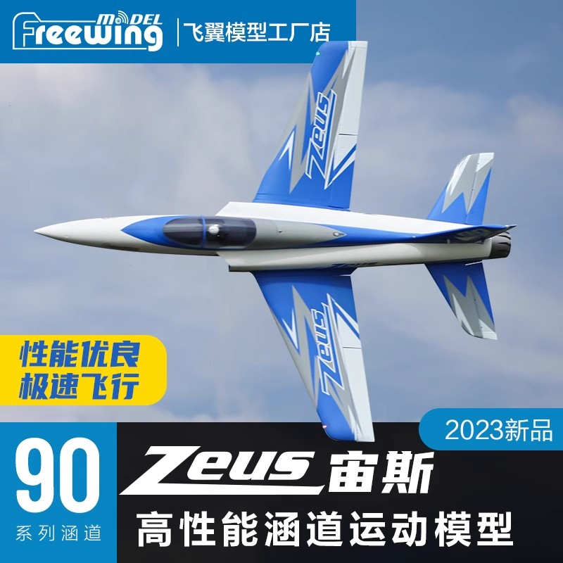 Freewing Electric RC Jet Plane - Model Kit Zeus review and price