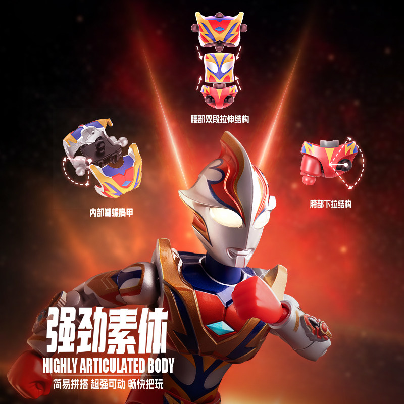 Buluke Ultraman Zero Assembled - Model Kit Ultraman Zero review and price