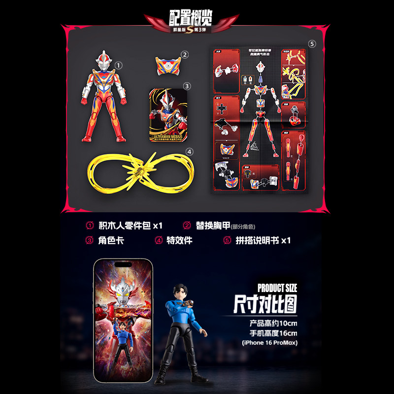 Buluke Ultraman Zero Assembled - Model Kit Ultraman Zero review and price